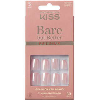 Kiss My Face Bare-But-Better Premium Nails 30pc
