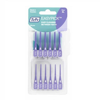 TePe EasyPicks Dental Picks XL Purple 36 Piece