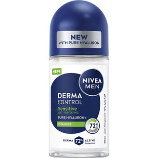 Nivea Men Derma Control Sensitive Antiperspirant Roll-On