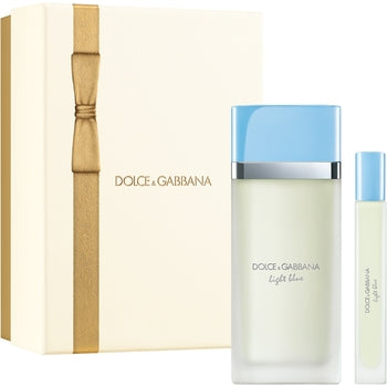 Dolce Gabbana Set Light Blue New for Women with Miniature | EDT