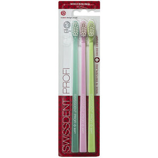 Swissdent Whitening Soft Toothbrush Verbier 2+1