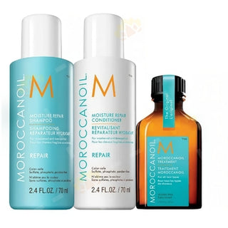 Moroccanoil Set Repair Moisture Travel Trio