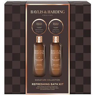 Baylis & Harding Refreshing Bath Kit Black Pepper & Ginseng