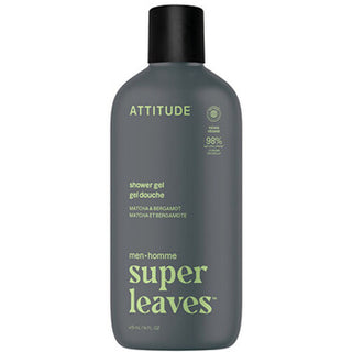 Attitude Super Leaves Shower Gel Matcha & Bergamot for Men