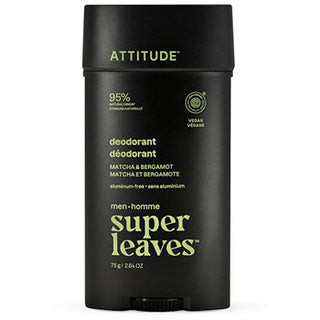 Attitude Super Leaves Deodorant Matcha & Bergamot for Men