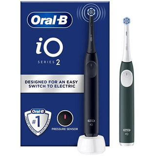 Oral B iO2 Series Duo Pack Night Black Forest Green