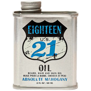 18.21 Man Made Beard Hair Skin Oil Absolute Mahogany