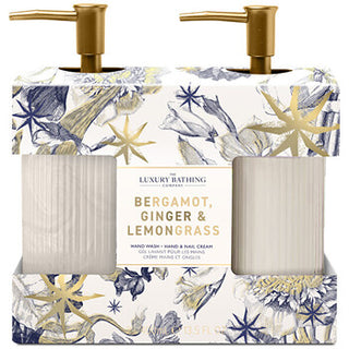 The Luxury Bathing Company Hand Care Gift Set Bergamot Ginger & Lemongrass