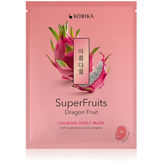 KORIKA SuperFruits Dragon Fruit Calming Sheet Mask