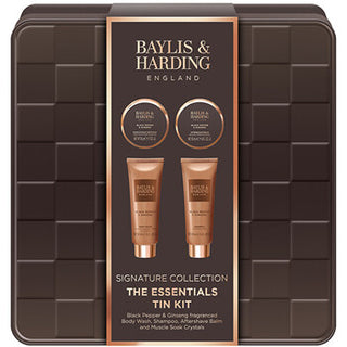 Baylis & Harding Essentials Tin Kit Black Pepper & Ginseng