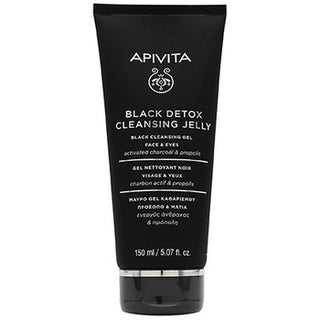 Apivita Black Detox Cleansing Jelly Face & Eyes