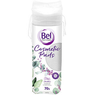Bel Face & Body Cosmetic Round Makeup Remover Pads 40 Count