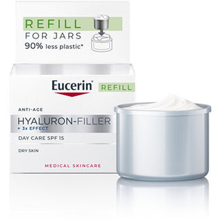 Eucerin Hyaluron-Filler + 3x Effect Day Care SPF 15 Refill Mature Skin