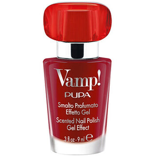 Pupa Vamp! Red Fragrance Scented Nail Polish Passionate Red