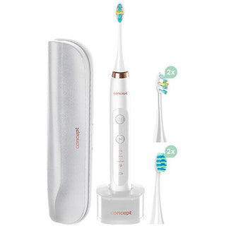 Concept Perfect Smile White ZK7010 Sonic Toothbrush with Travel Case