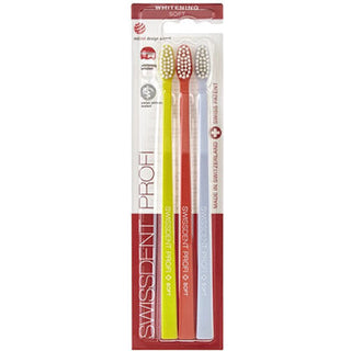 Swissdent Whitening Soft Toothbrush Locarno 2+1