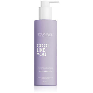 ICONIQUE Professional Cool Like You Violet Shampoo Cool and Bright Blonde