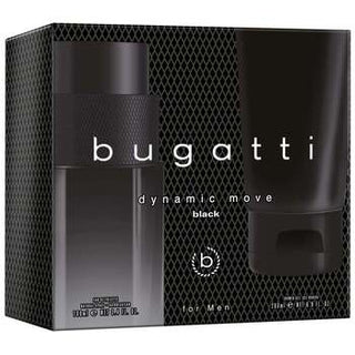 Bugatti Set Dynamic Move Black with Shower Gel for Men | EDT