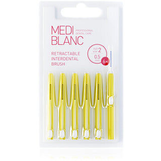 MEDIBLANC Interdental Brush 0.5mm Retractable