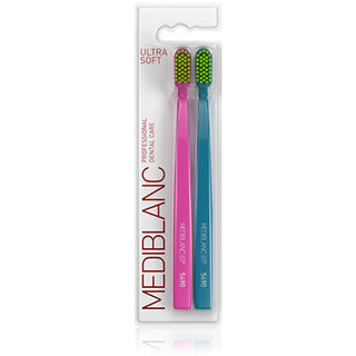 Mediblanc Ultra Soft Toothbrush Pink Blue