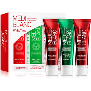 Mediblanc Set Whitetime Toothpaste