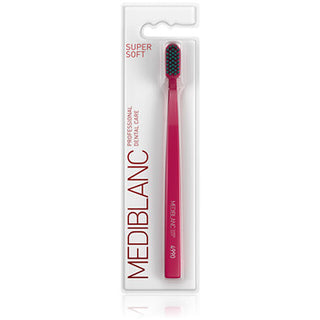 MEDIBLANC Super Soft Dark Pink Toothbrush
