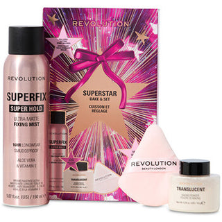 Makeup Revolution Set Superstar Bake & Set