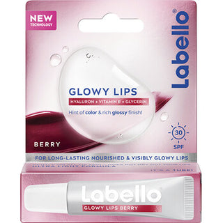 Labello Glowy Lips Berry SPF 30 Lip Balm