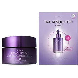 Missha Set Time Revolution Night Repair Cream & Mask Duo