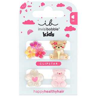 Invisibobble Clipstar Kids Bearly Bloomed Set
