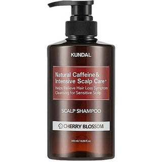 KUNDAL Natural Caffeine Intensive Scalp Care Cherry Blossom Scalp Shampoo