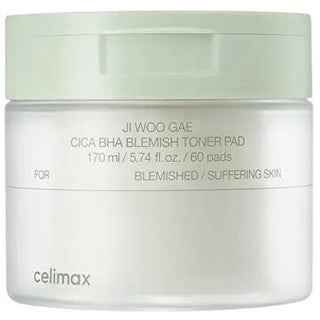 Celimax Cica BHA Blemish Toner Pad