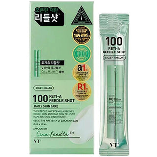 VT Cosmetics Set Reti-A Reedle Shot 100 Serum