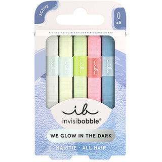 Invisibobble Hairtie Glow in the Dark 5 Pack