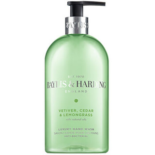 Baylis & Harding Hand Soap Vetiver Cedar Lemongrass