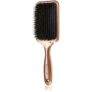 BrushArt Boar Bristle Paddle Hairbrush Bronze