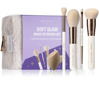 BrushArt Soft Glam Face & Eye Brush Set