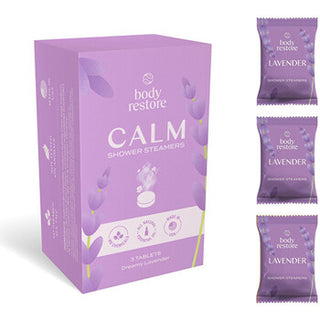 Body Restore Lavender Shower Steamers Set