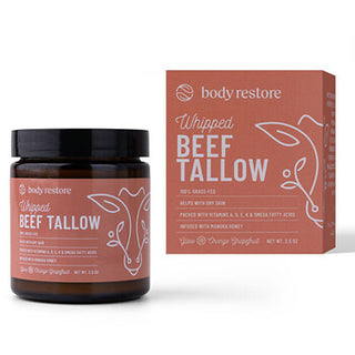 Body Restore Whipped Beef Tallow Body Cream Orange & Grapefruit