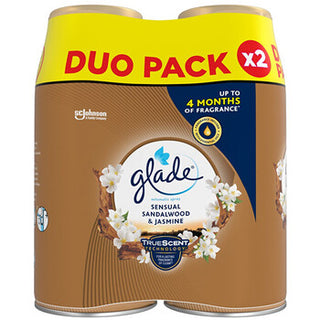 Glade Set Sensual Sandalwood & Jasmine Refill Duo