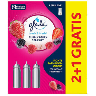 Glade Set Touch & Fresh Bubble Berry Splash 2+1