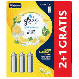 Glade Set Touch & Fresh Fresh Lemon 2+1