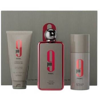 Afnan 9 PM Rebel Gift Set | EDP