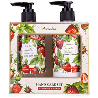 Accentra Strawberry & Vanilla Essential Botanics Hand Care Set