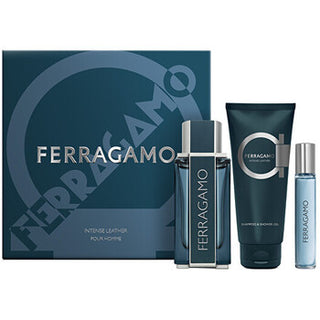 Salvatore Ferragamo Set Ferragamo Intense Leather Shower Gel | EDP