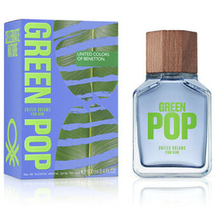 Benetton United Dreams Green Pop for Men | EDT