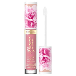 Eveline Cosmetics Flower Garden Glossy Lip Gloss 01 Delicate Rose