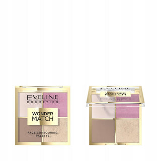 Eveline Cosmetics Wonder Match Contouring Palette 4 Shades 01