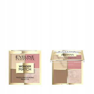 Eveline Cosmetics Wonder Match Contouring Palette 4 Shades 02