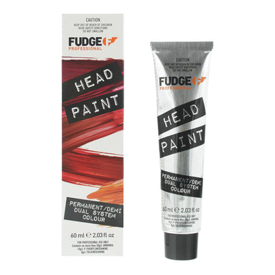 Fudge Professional Head Paint Triple Conditioning Complex 55.26 Light Intense Violet Red Brown Permanent Hair Dye